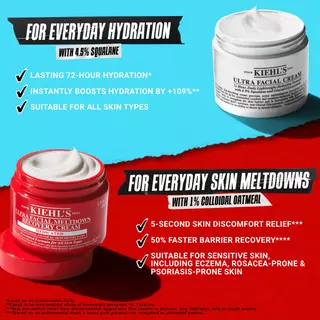 Ultra Facial Cream with 4.5% Squalane 72HR Hydration | Kiehl's Ultra Facial Cream with 4.5% Squalane 72HR Hydration | Kiehl's